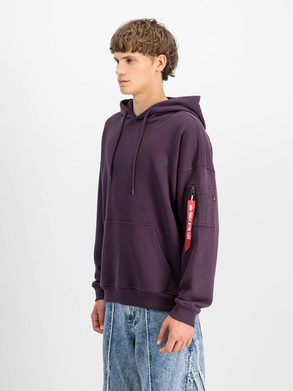 Alpha Industries Felpa Over Unisex C/cappuccio Uomo - 1