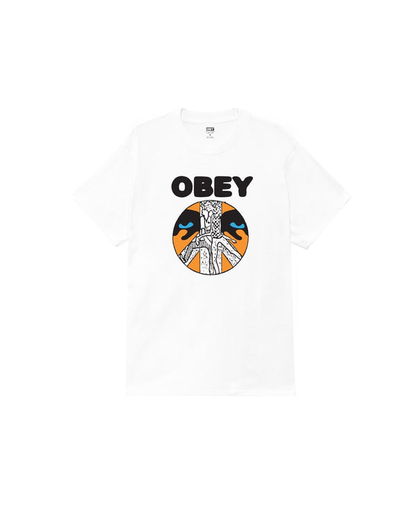 Obey Psychic Youth System Tee Bianco Uomo - 1