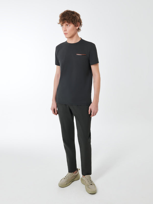 Rrd T-shirt Oxford Pocket Verde Uomo - 1