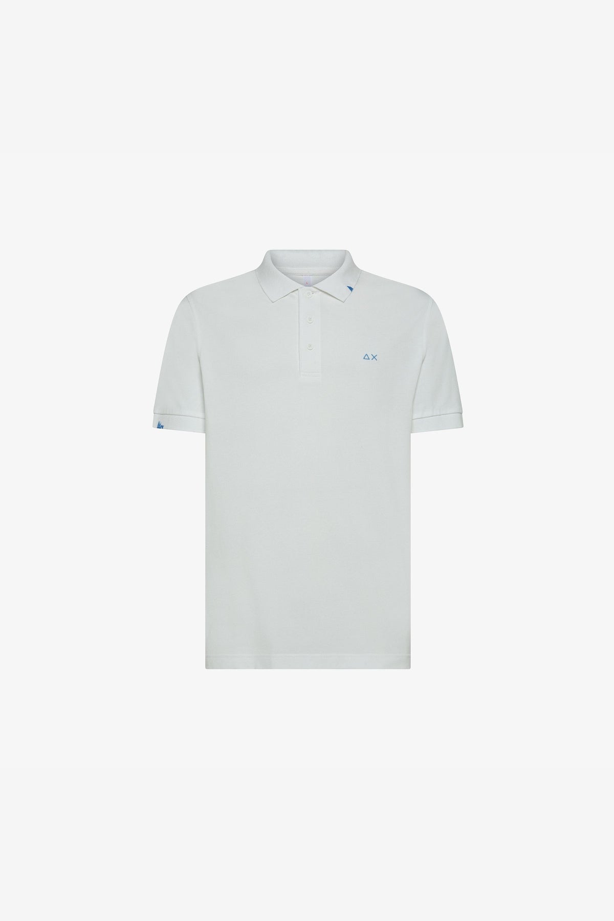 Sun 68 Polo Vintage Bianco Uomo - 1