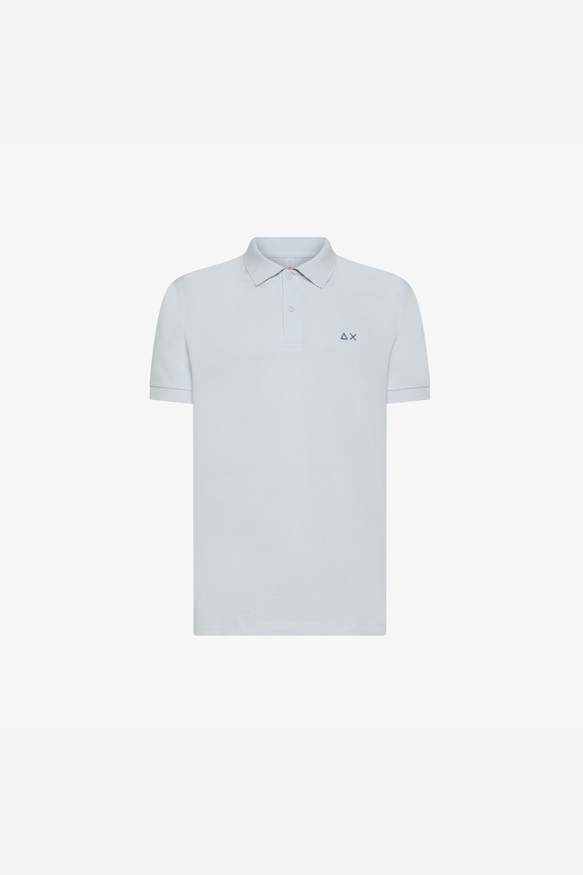 Sun 68 Polo Print Under Collar Bianco Uomo - 2