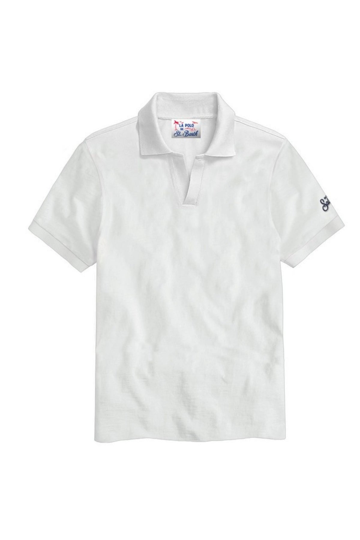 Mc2 Saint Barth Polo Bianco Uomo - 1