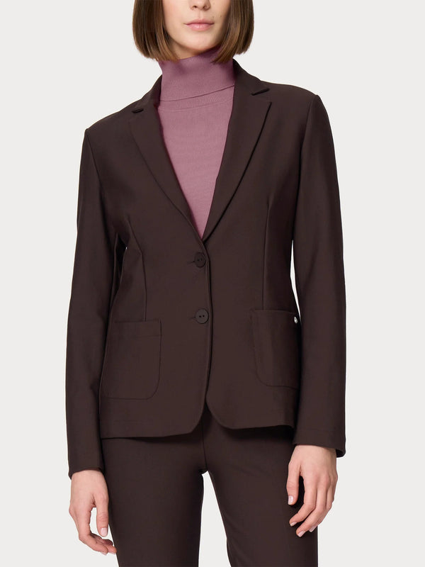 Ragno Blazer 2 Bottoni Punto Milano Donna - 1