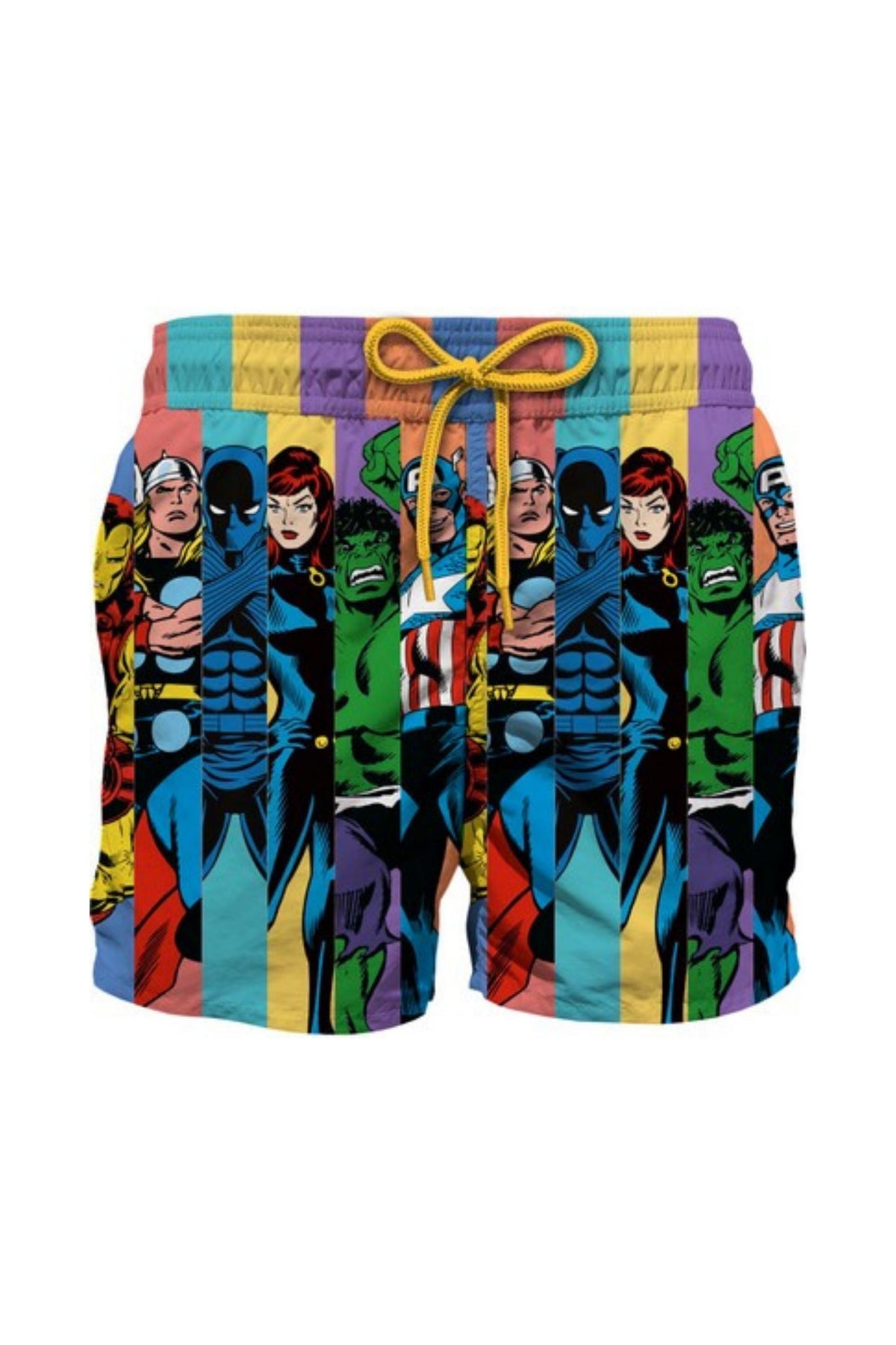Mc2 Saint Barth Placed Print Swim Short Bambino - 1