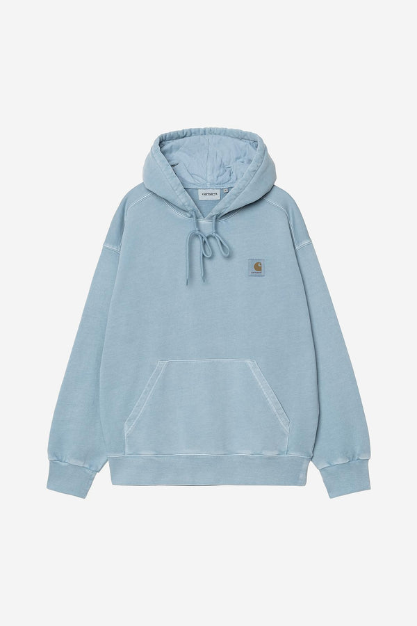 Carhartt Wip Felpa Hooded Nelson Cotton Blu Uomo - 1