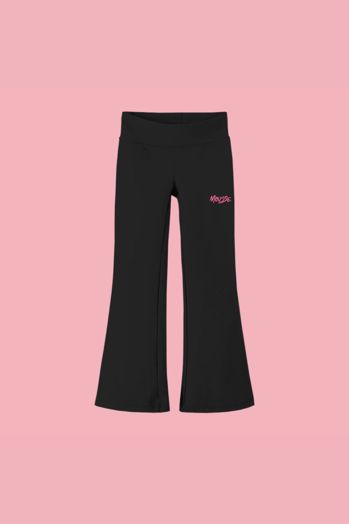 Mousse Leggings Elephant Black Logo Nero Bambina - 1