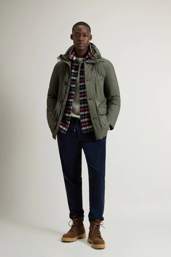 Woolrich Cloud Arctic Parka Verde Uomo - 1