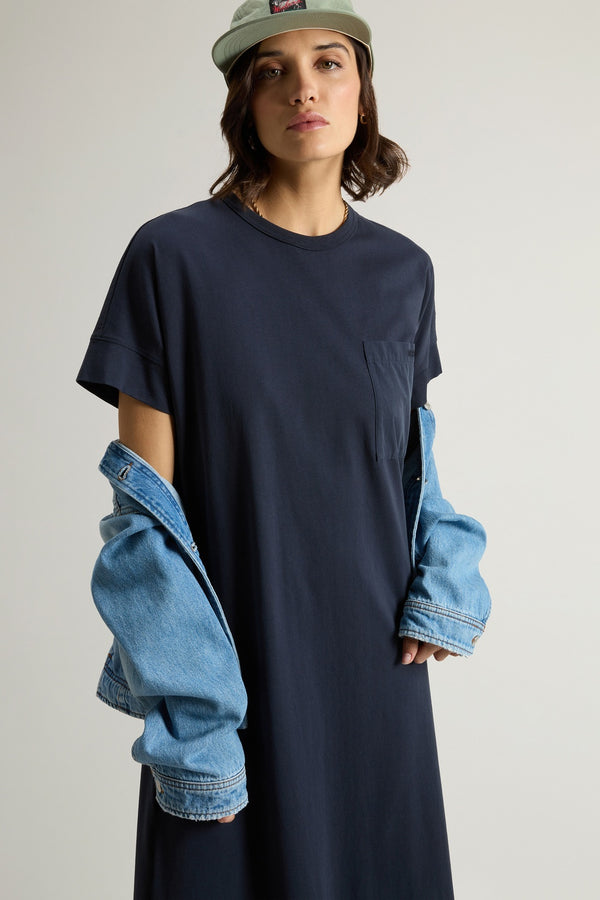 Woolrich Kimono Dress Con Spacchi Donna - 1