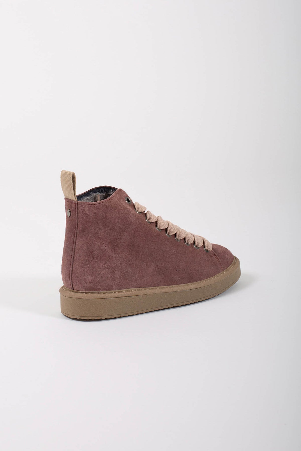 Panchic Ankle Boot Suede Faux Fur Marrone Donna - 3