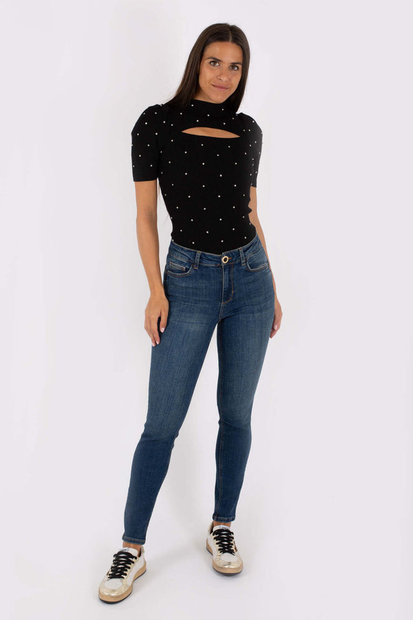 Liu Jo Jeans Skinny Better Blu Donna - 1