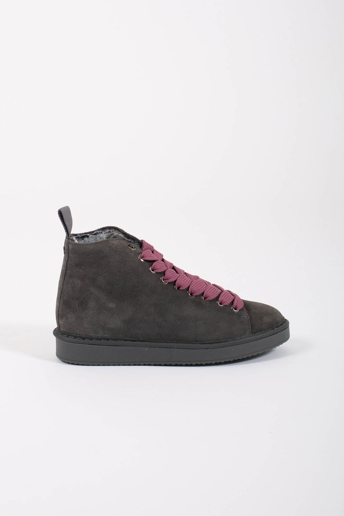 Panchic Ankle Boot Suede Faux Fur Marrone Donna - 1