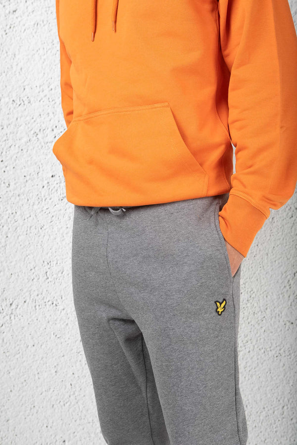 Lyle & Scott Pantalone In Felpa Grigio Uomo - 1