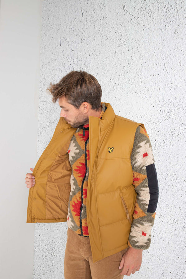 Lyle & Scott Gilet Ecopelle Uomo - 1