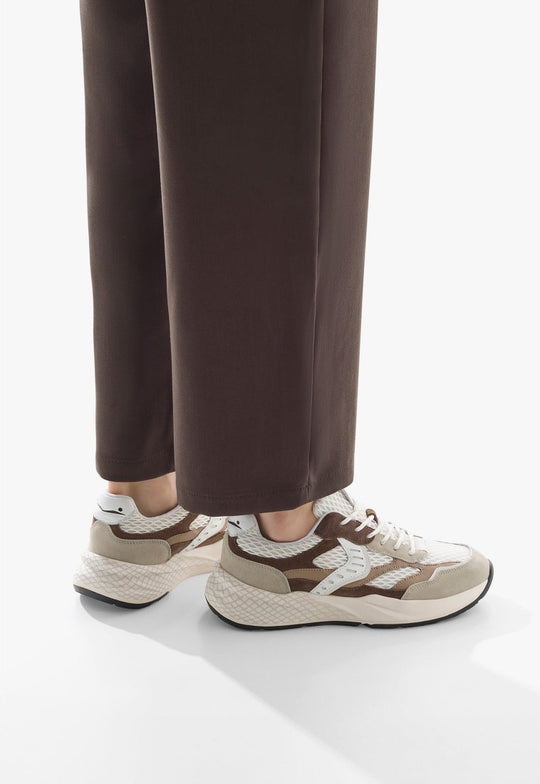 Voile Blanche Club22. Sneakers Suede/mesh Uomo