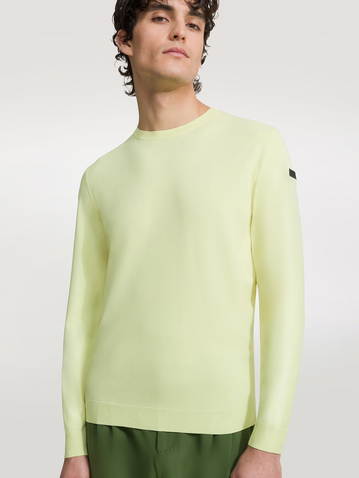 Rrd Maxell Round Knit Giallo Uomo - 3