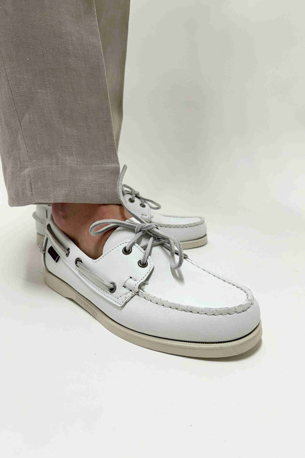 Sebago Portland White Men - 1