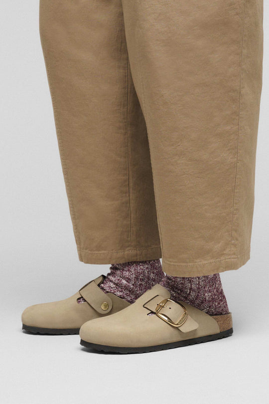 Birkenstock Boston Big Buckle Marrone Donna