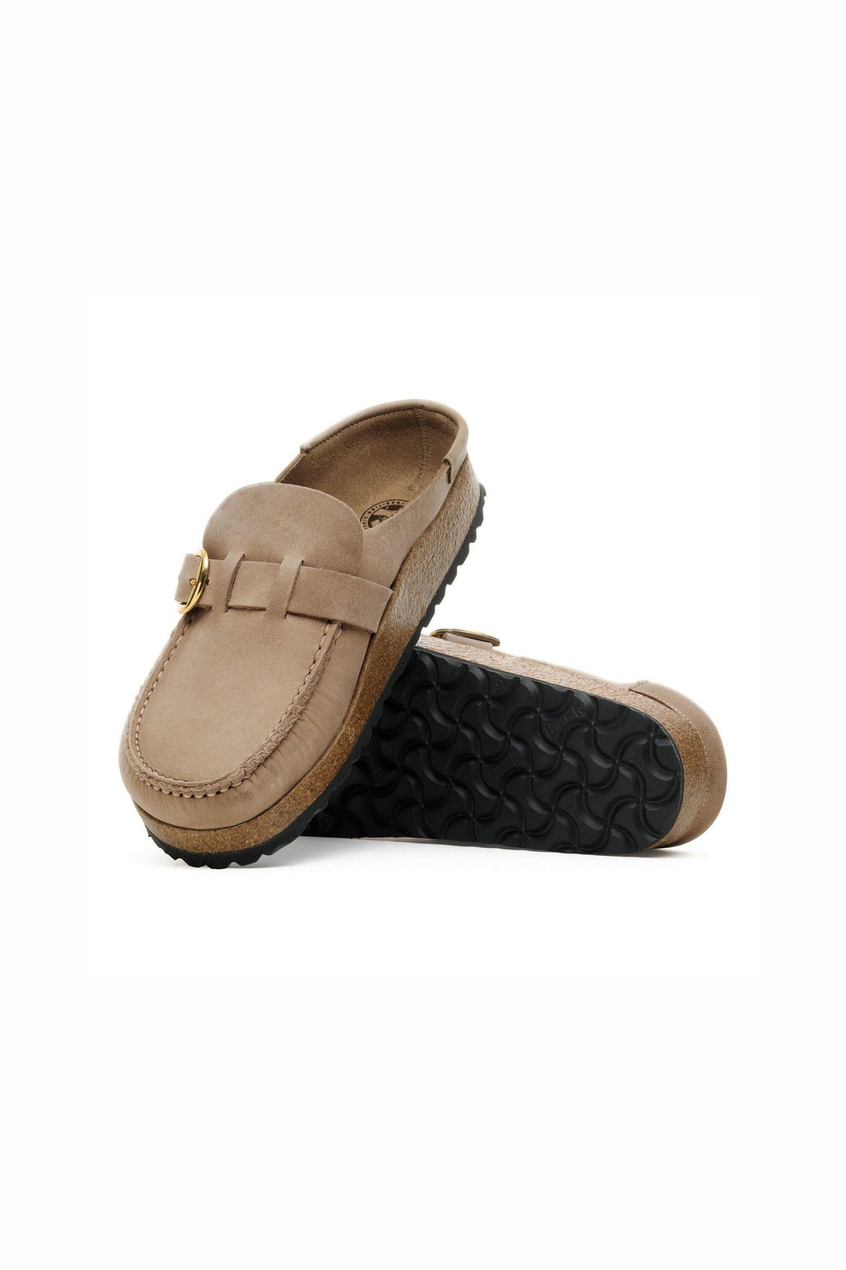 Birkenstock Sabot Buckley Oiled Leather Marrone Donna - 3