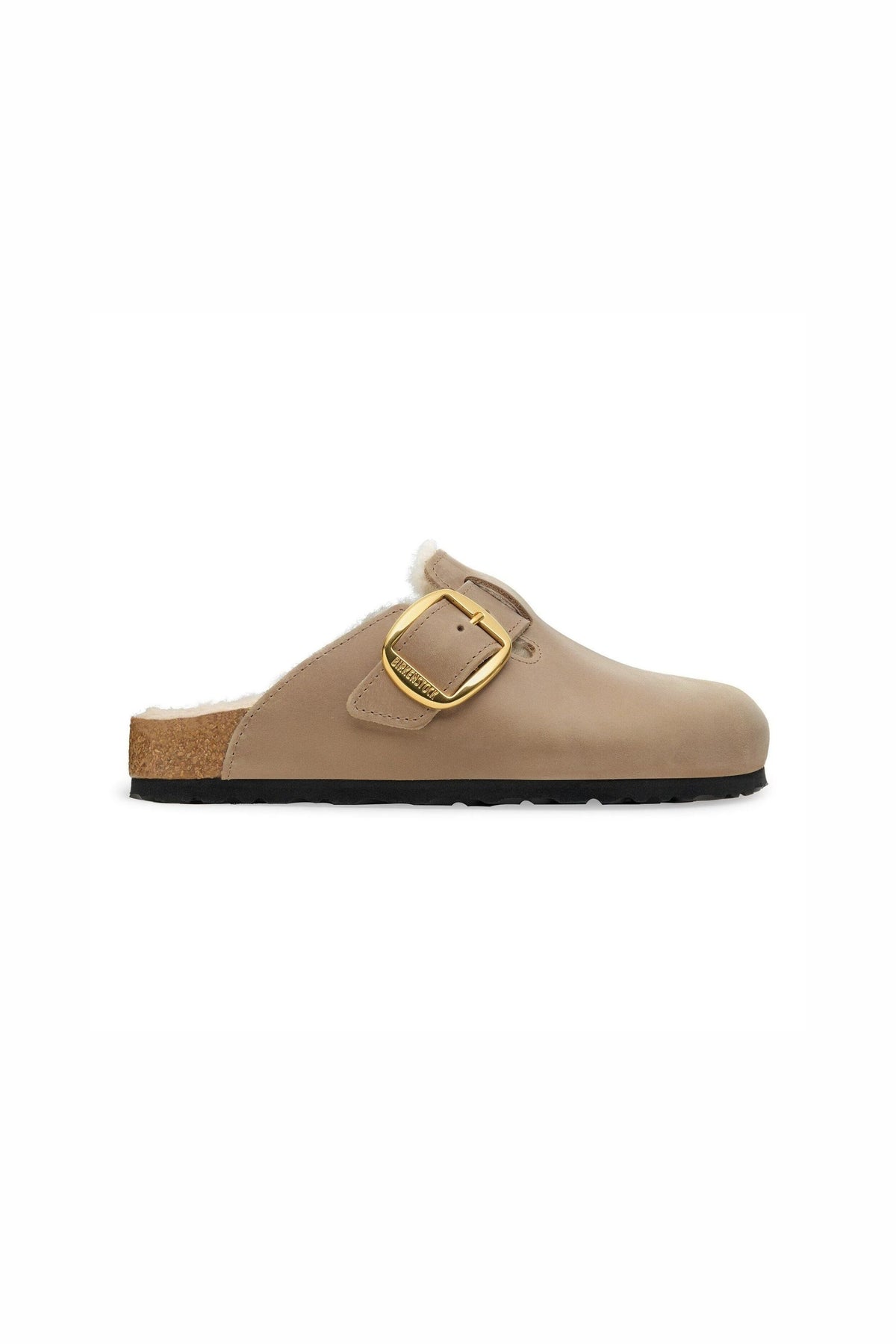 Birkenstock Boston Big Buckle Shearl Marrone Donna - 2