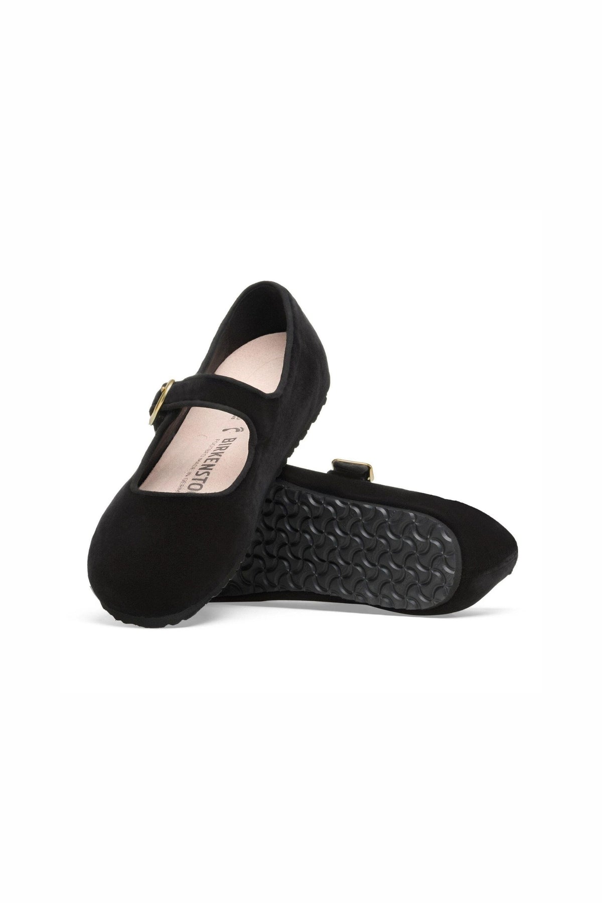 Birkenstock Santa Clarita Velvet Nero Donna - 4