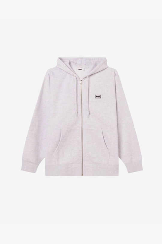 Obey Est. Works Eyes Zip Hood Ii Grigio Uomo