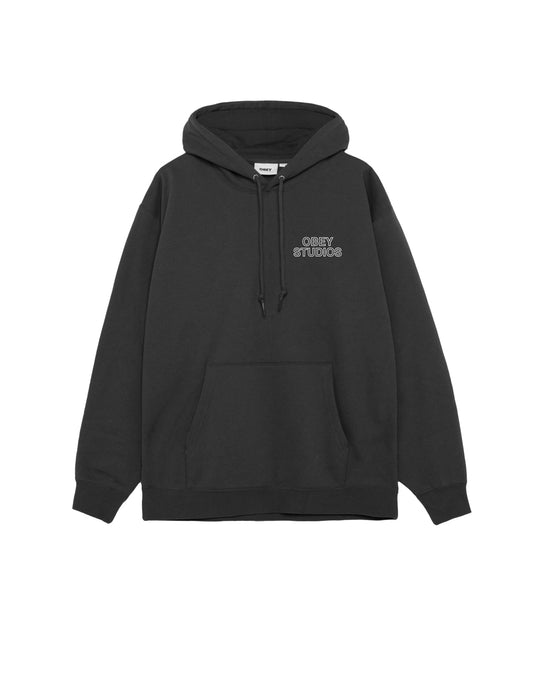 Obey Studiod Palette Fleece Nero Uomo