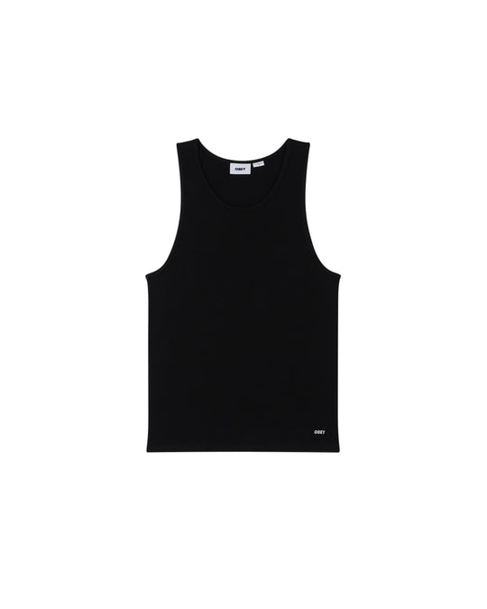 Obey Standard Rib Tank 2 Pack Nero Uomo