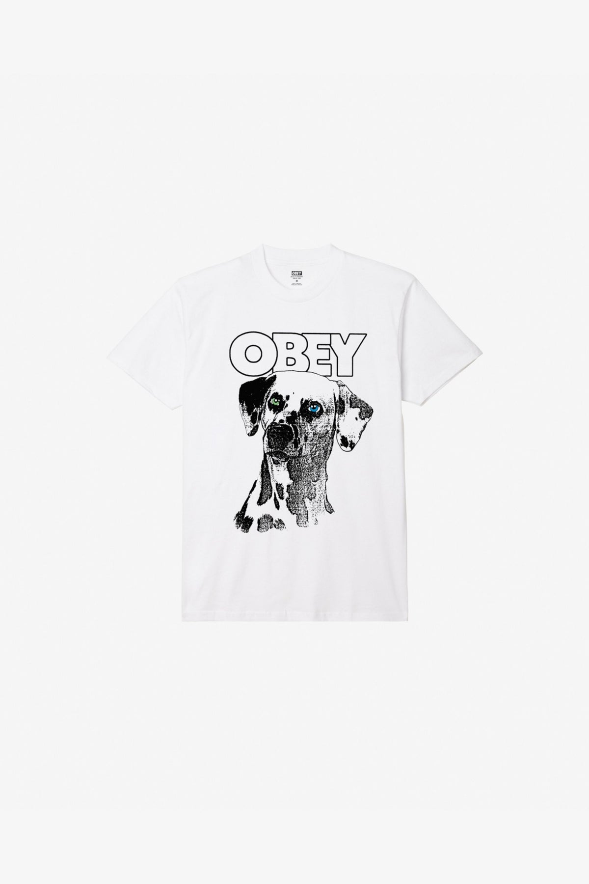 Obey Dalmation Tee Bianco Uomo - 1