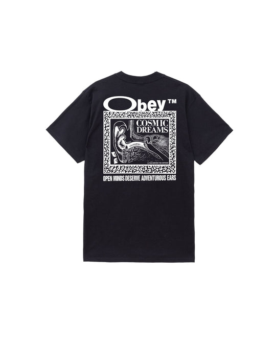 Obey Cosmic Dream Tee Nero Uomo