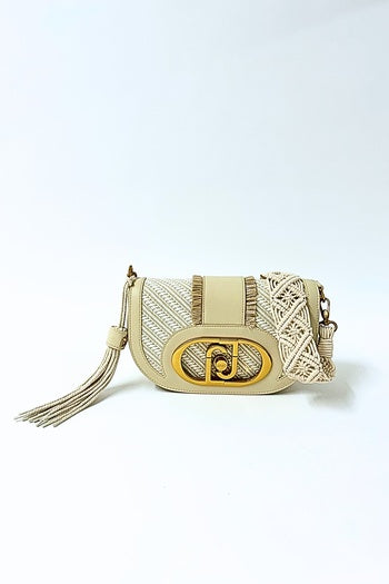 Liu Jo M Crossbody Braided Rope White Woman - 1