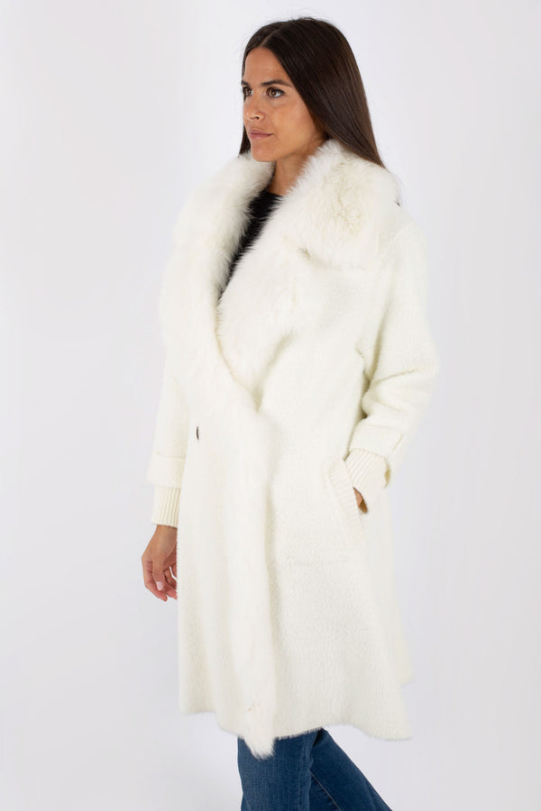 Regina Cappotto-cardigan Bianco Donna - 3