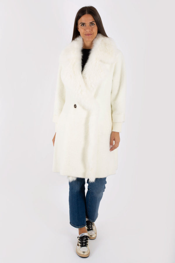 Regina Cappotto-cardigan Bianco Donna - 1