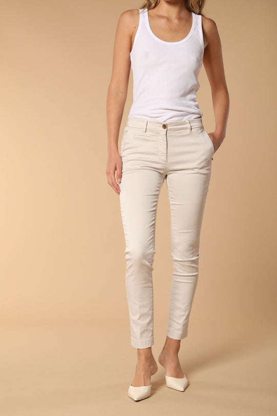 Mason's Newyorkslim Pantalone Bianco Donna