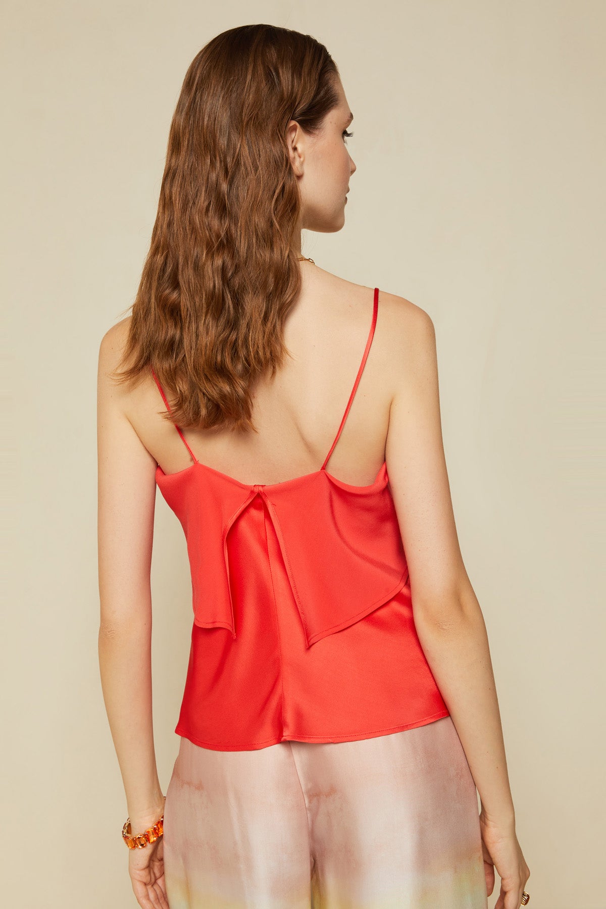 Ottod'ame Top Con Spallini Rosso Donna - 3