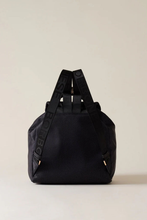 Borbonese Zaino Medio Nero Donna - 4