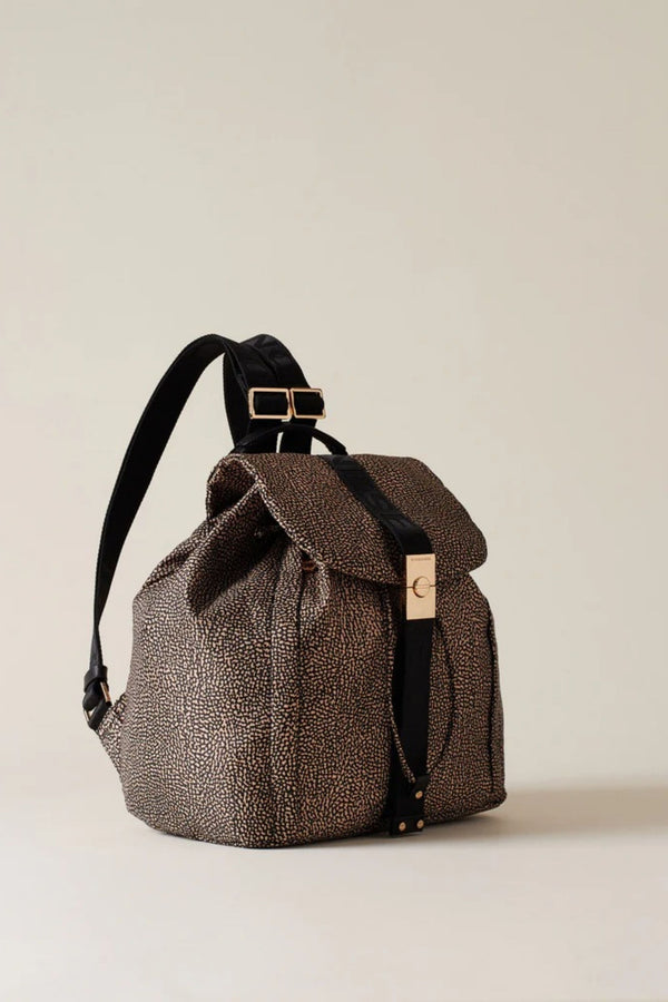 Borbonese Zaino Medio Naturale Donna - 2