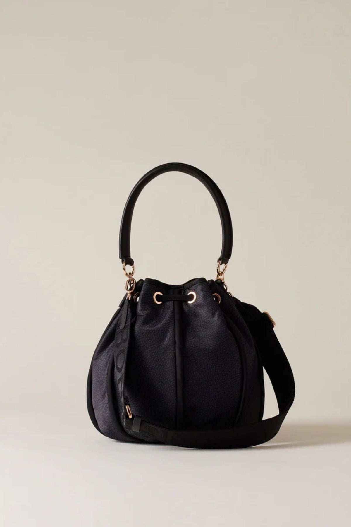 Borbonese Borsa Secchiello Nero Donna - 3