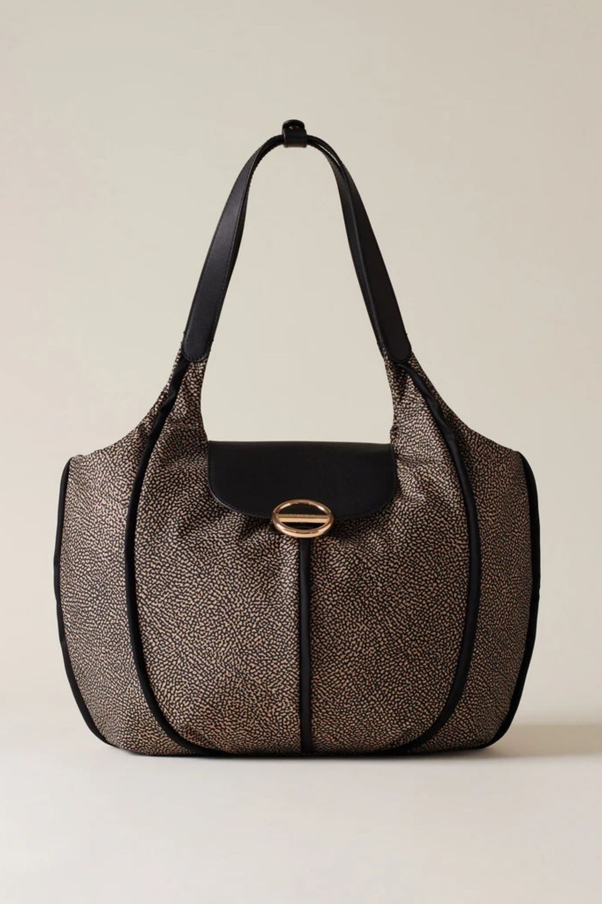 Borbonese Borsa Shopping Naturale Donna - 2