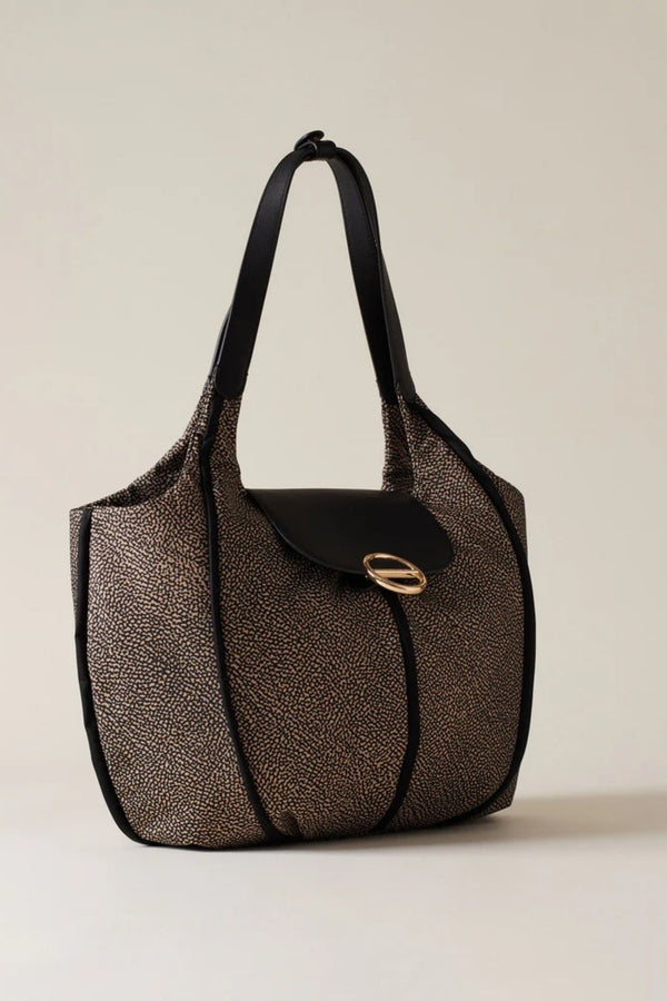 Borbonese Borsa Shopping Naturale Donna - 3