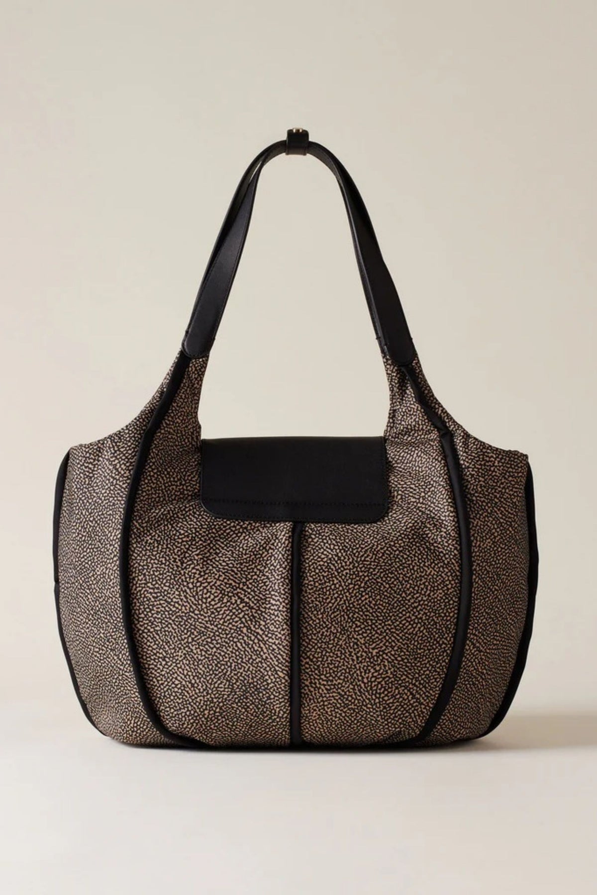 Borbonese Borsa Shopping Naturale Donna - 4