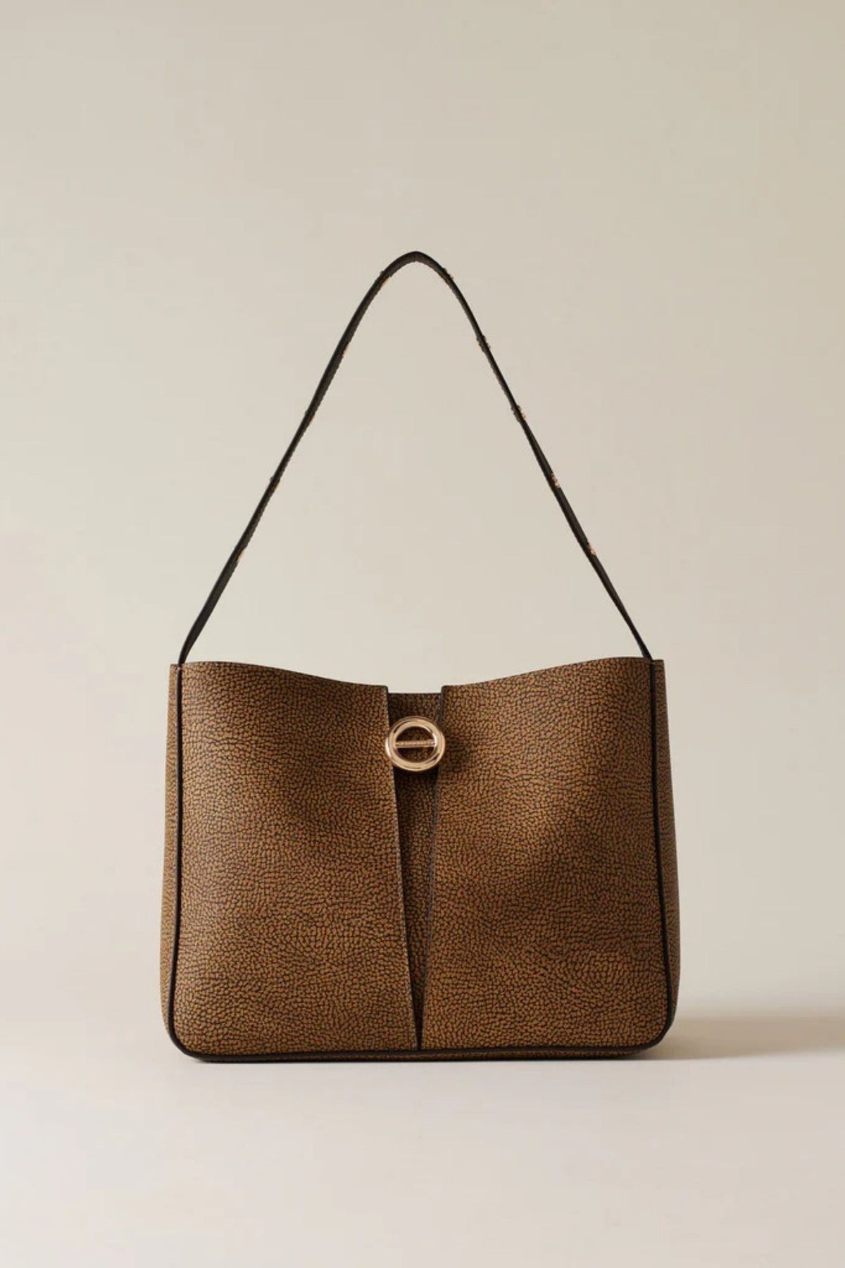 Borbonese Borsa Secchiello Naturale Donna - 1