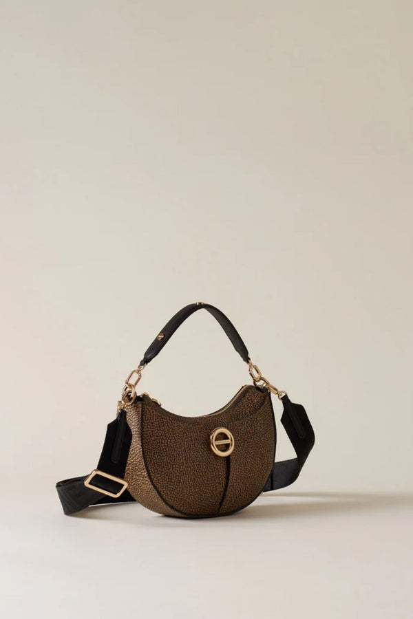 Borbonese Borsa Cross Over Naturale Donna - 2