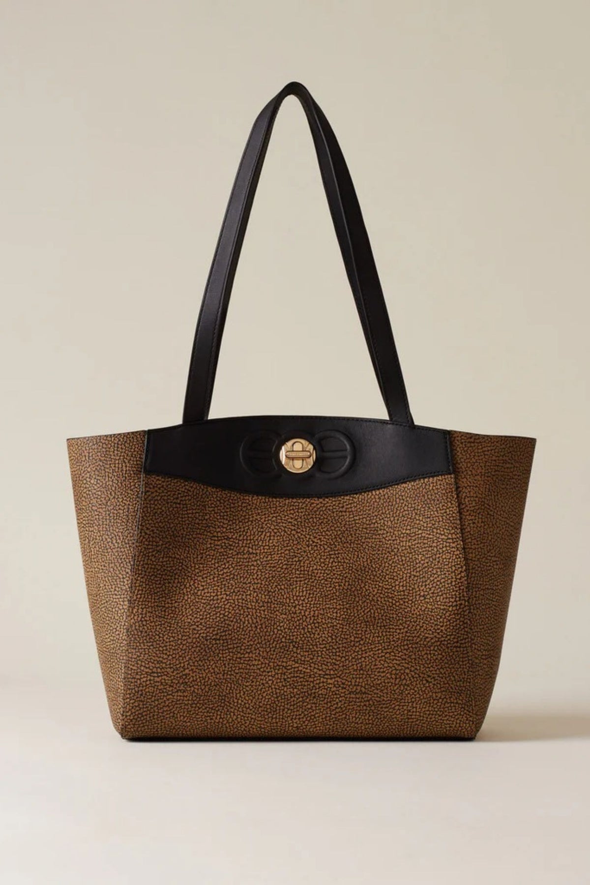 Borbonese Borsa Shopping Naturale Donna - 2