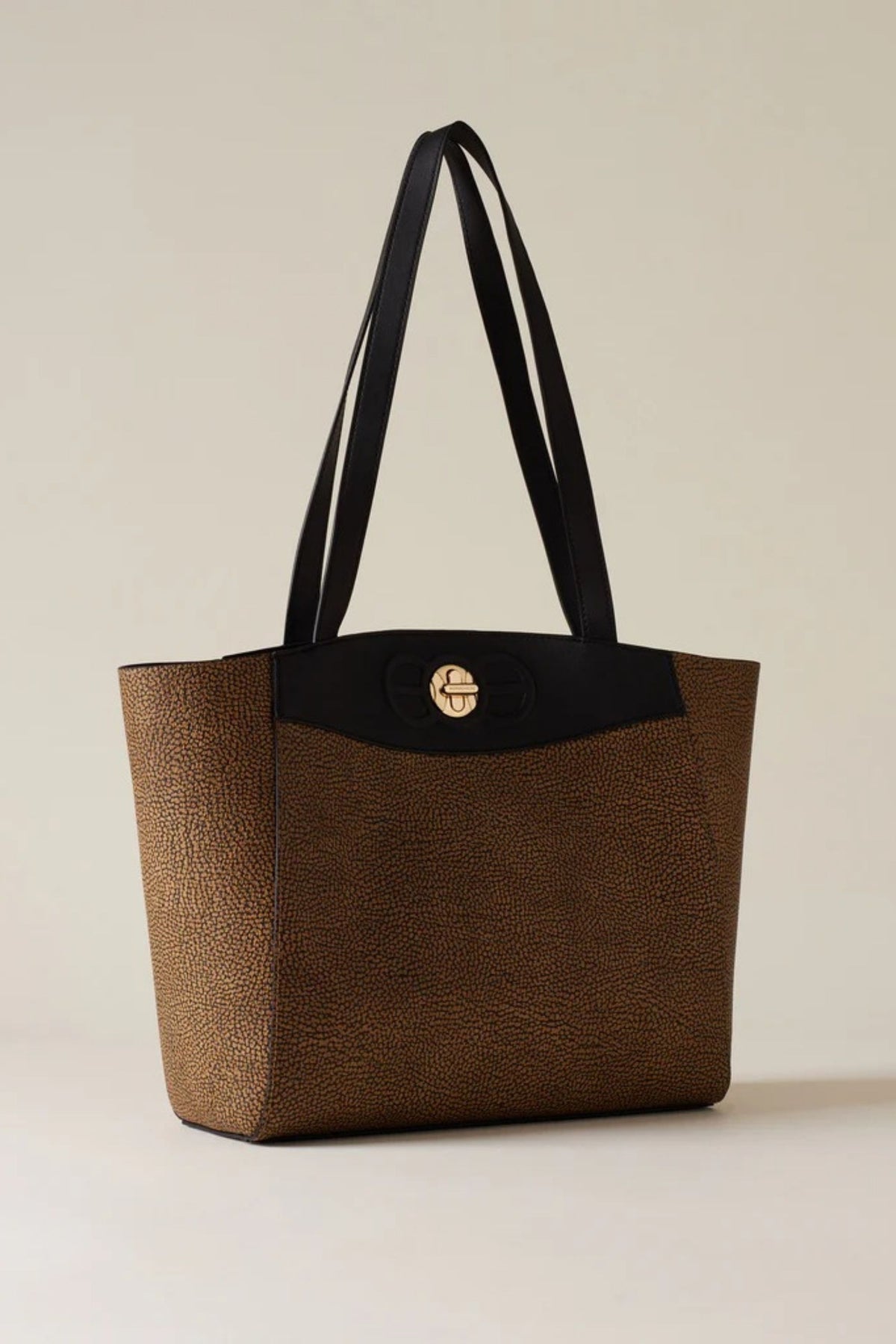 Borbonese Borsa Shopping Naturale Donna - 3