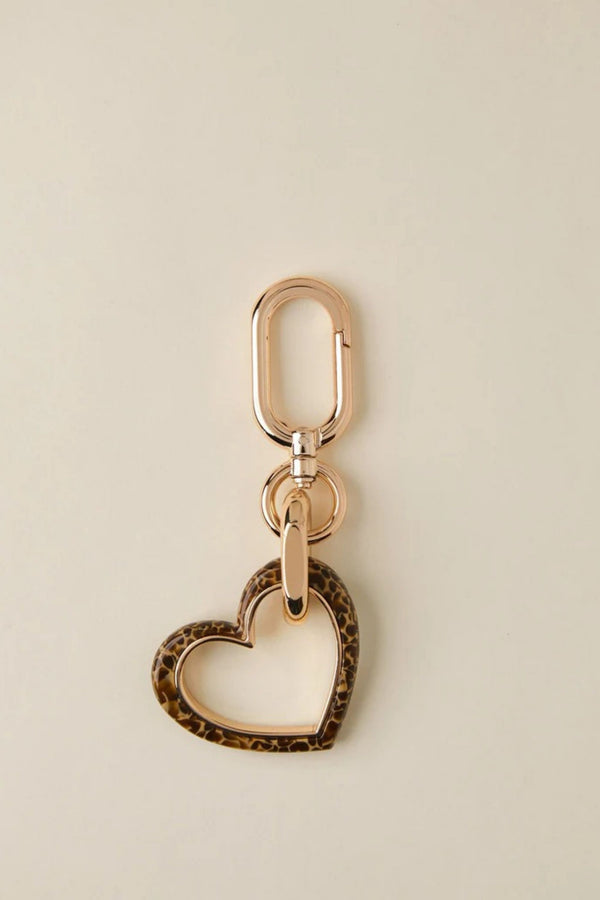 Borbonese Portachiavi Cuore Oro Donna - 2