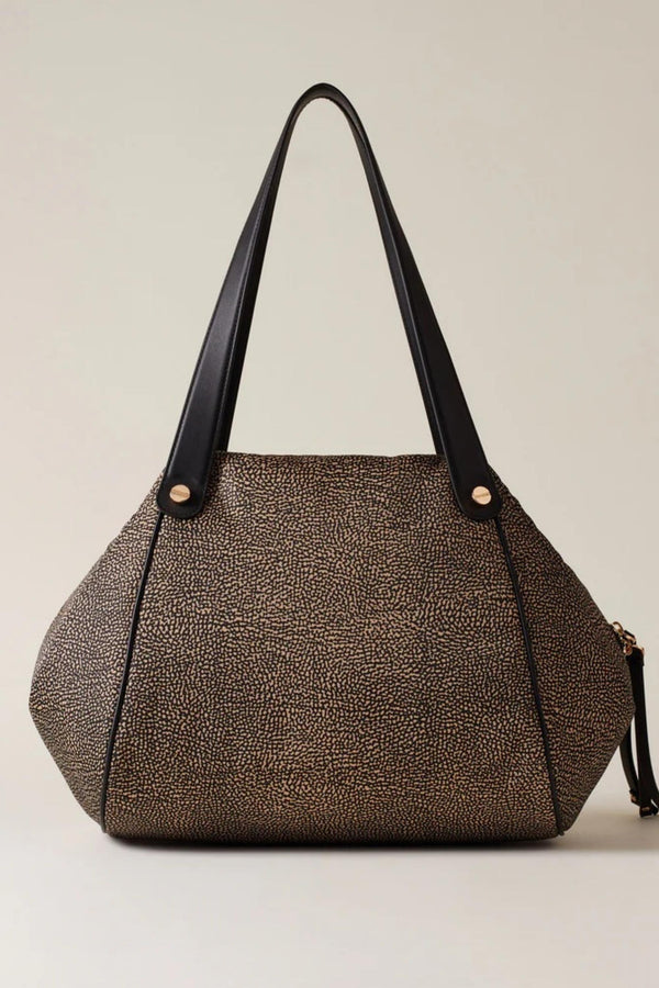 Borbonese Borsa Shopping Naturale Donna - 2