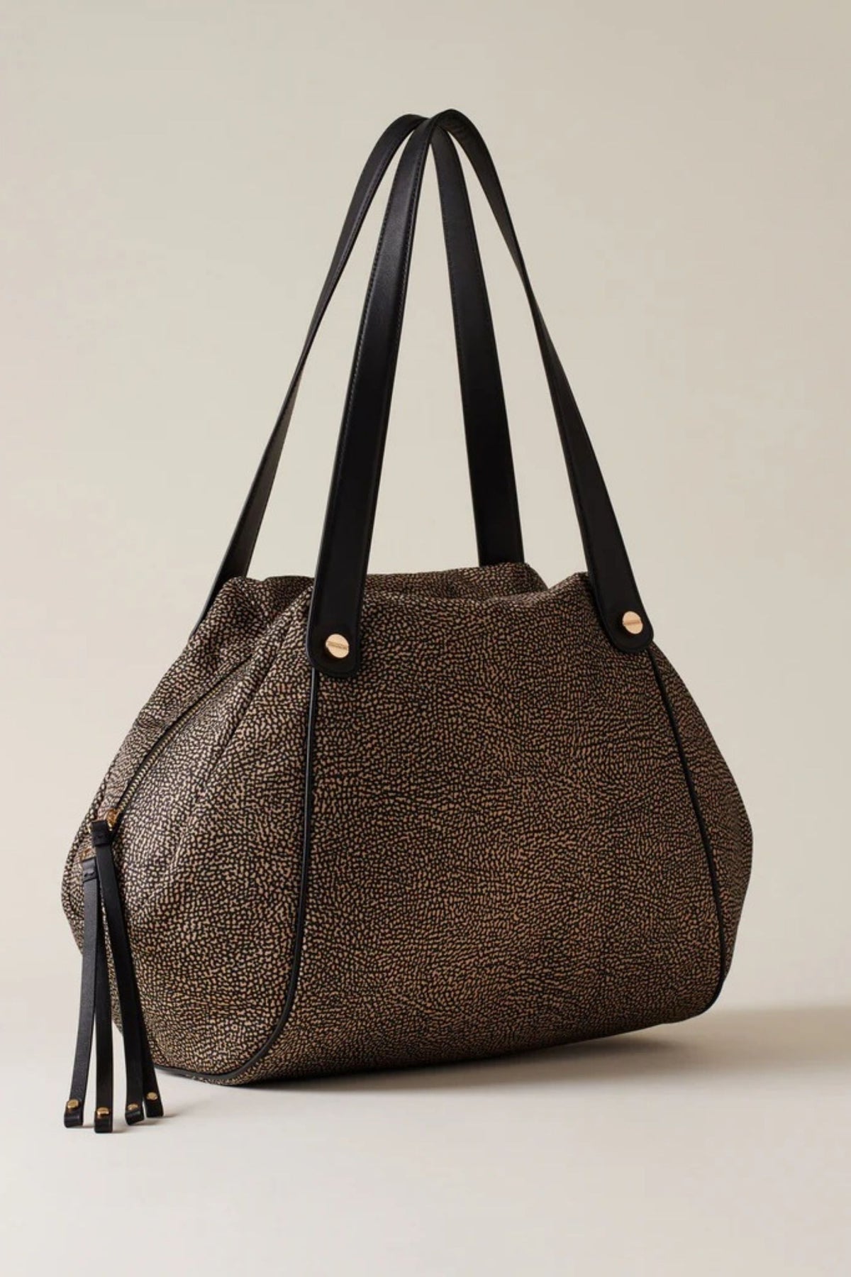 Borbonese Borsa Shopping Naturale Donna - 3