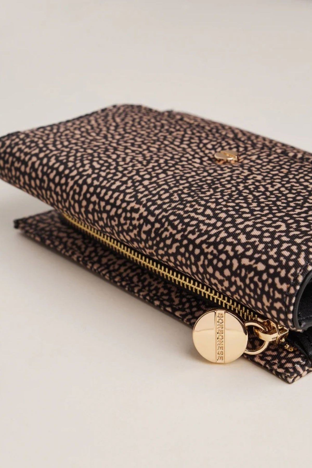 Borbonese Portafoglio Medio Patta Naturale Donna - 4