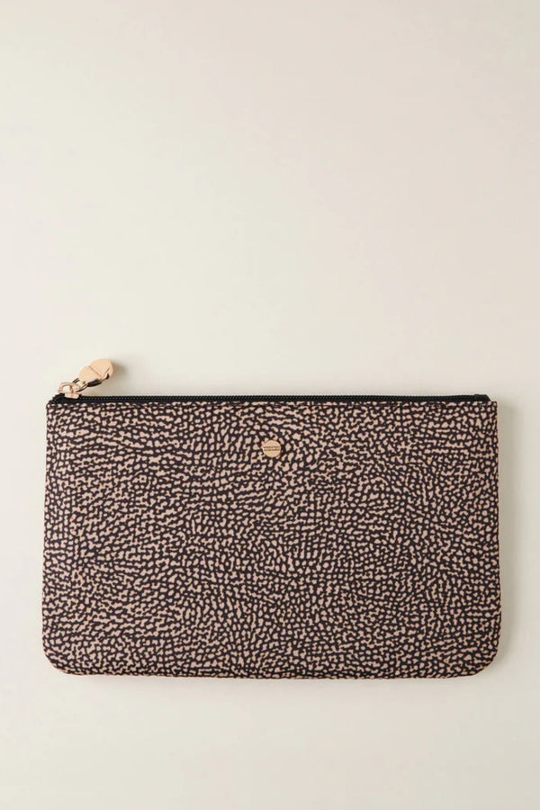 Borbonese Busta Portadocumenti Naturale Donna - 1