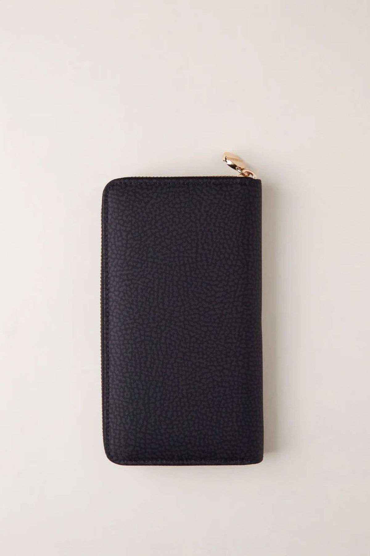 Borbonese Portafoglio Large Zip Nero Donna - 3